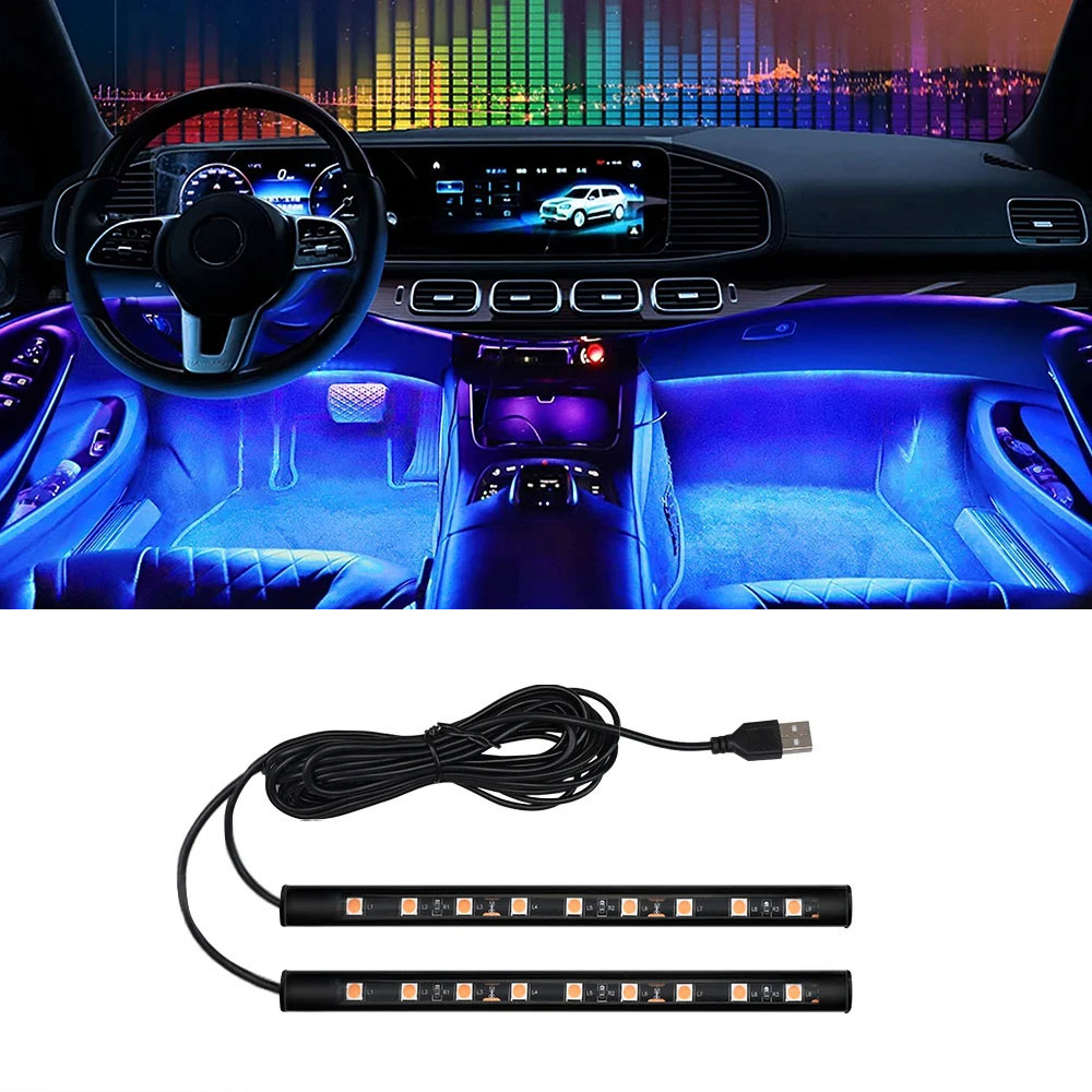 Vape Decoration - إضاءة نيون للسيارة، إضاءة أرضية LED،