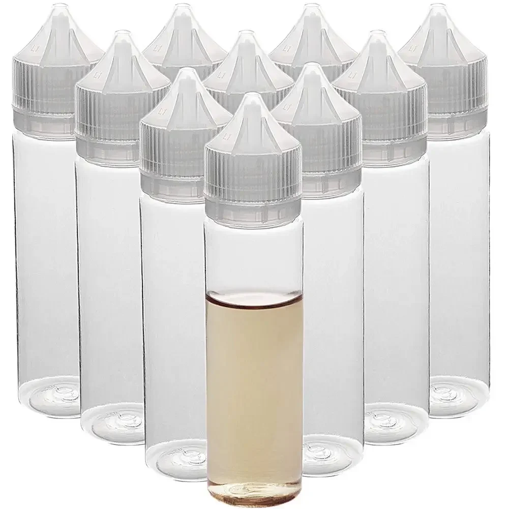 Juice Bottle Dropper - 50 قطعة 30/60/100/120 مللي زجاجات قطارة