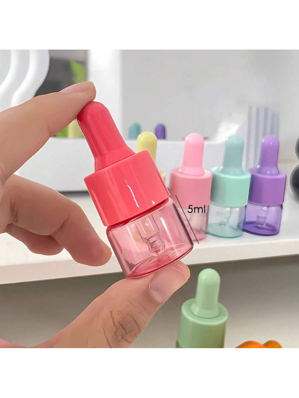 5 قطع من زجاجات القطرات الزجاج - مراجعة Juice Bottle Dropper وسعره