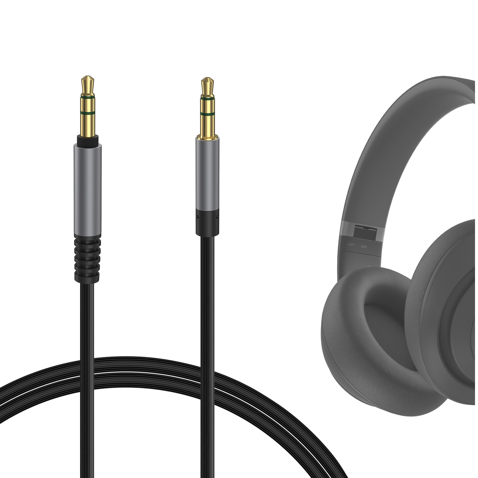 كابل صوتي Geekria مقاس 1/8 بوص - مراجعة Beats Headphone Solo 4 وسعره