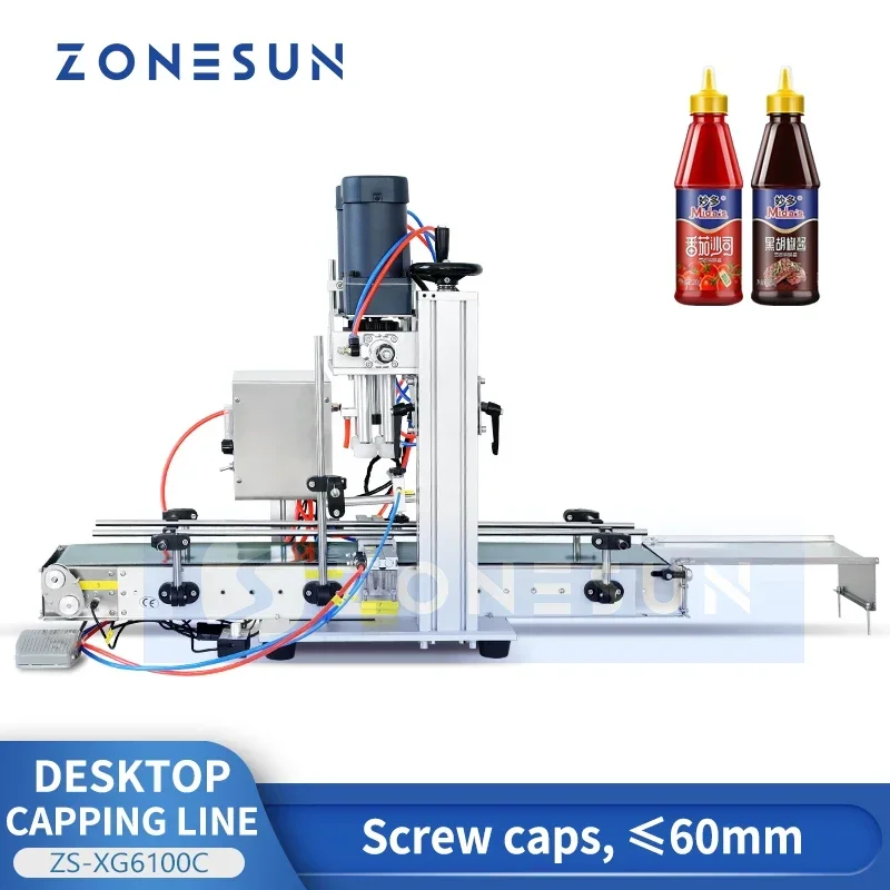 آلة تغطية الزجاجات من ZONESUN  - مراجعة Juice Bottle Dropper وسعره