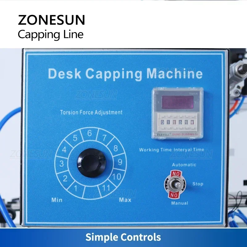 آلة تغطية الزجاجات من ZONESUN  - مراجعة Juice Bottle Dropper وسعره