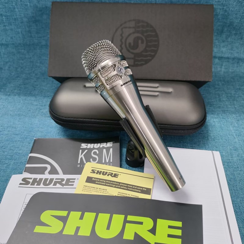 ميكروفون شور KSM8 الاحترافي ال - مراجعة Shure Mic Sm58 وسعره