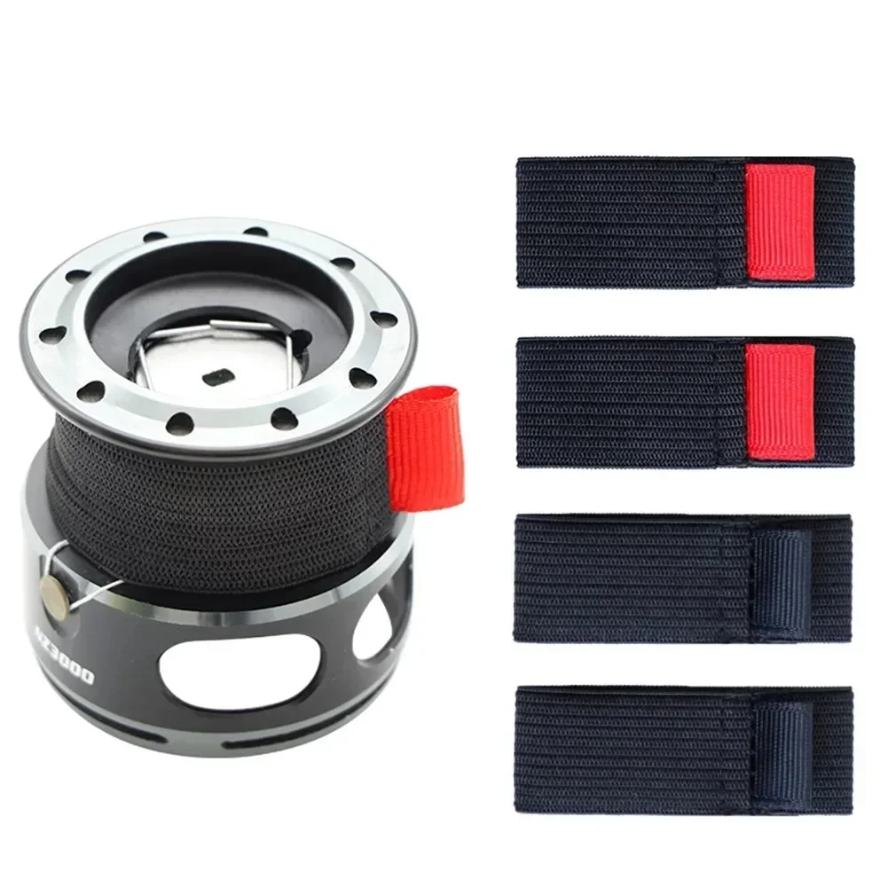 4 قطعة بكرة الصيد المرنة حزام  - مراجعة Mesh Coil Strip وسعره