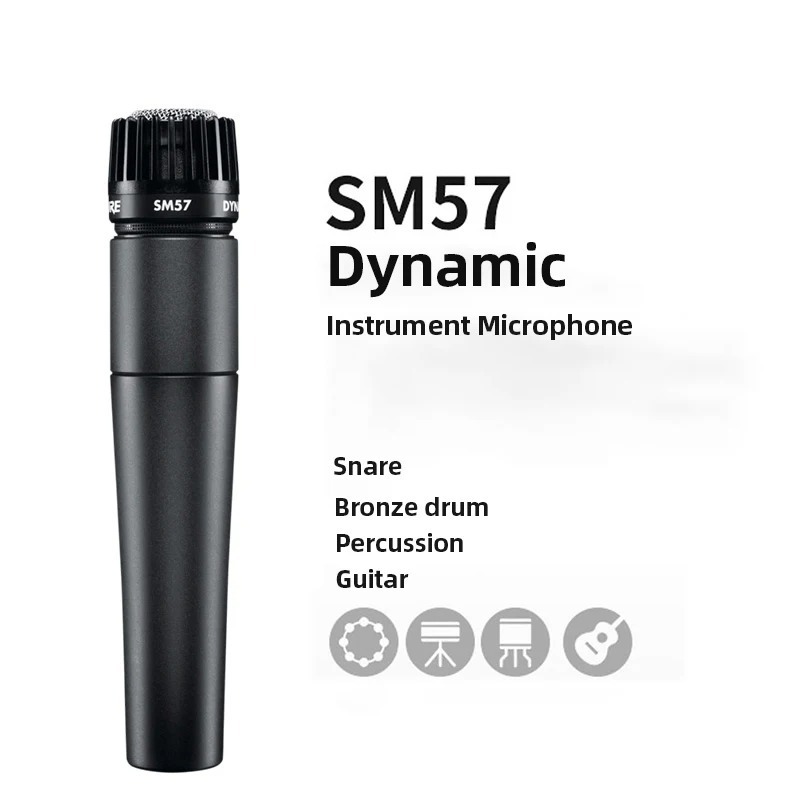 ميكروفون شور SM57 للآلات الموس - مراجعة Shure Mic Sm58 وسعره