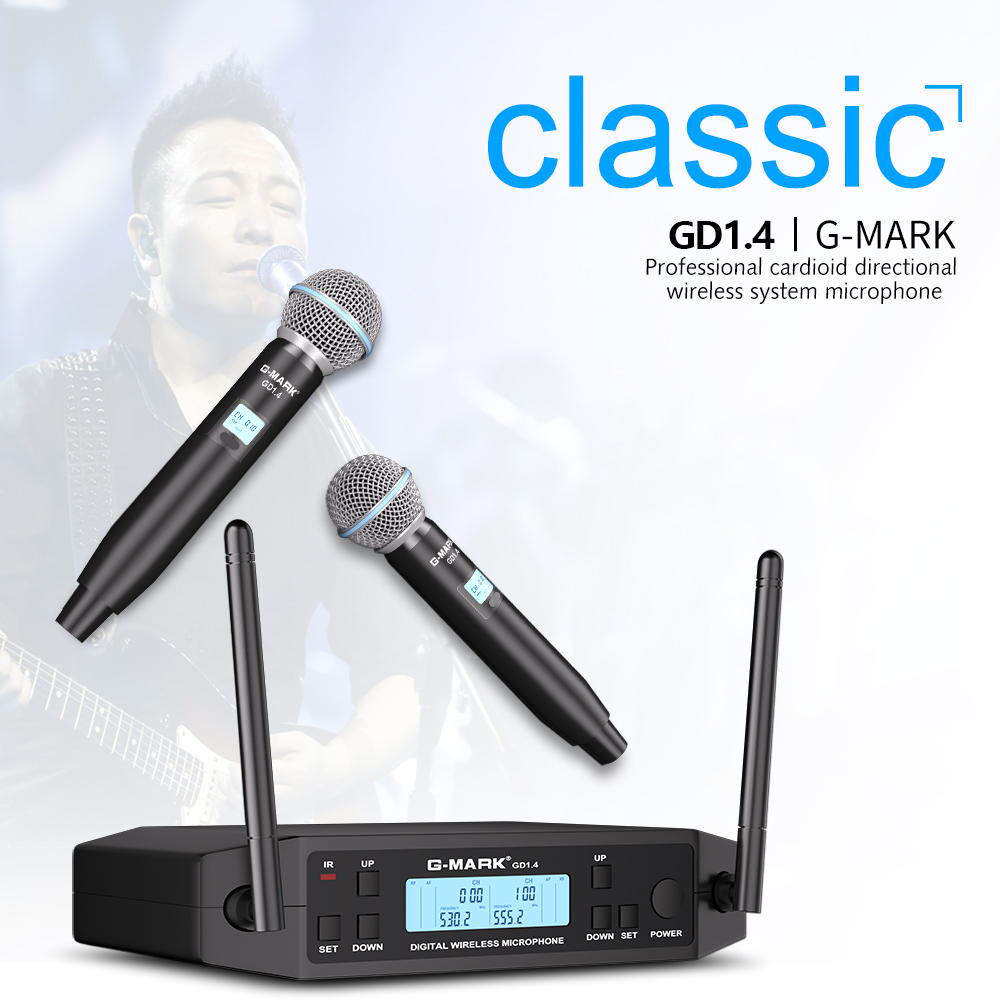 ميكروفون لاسلكي احترافي G-MARK - مراجعة Shure Mic Sm7B وسعره