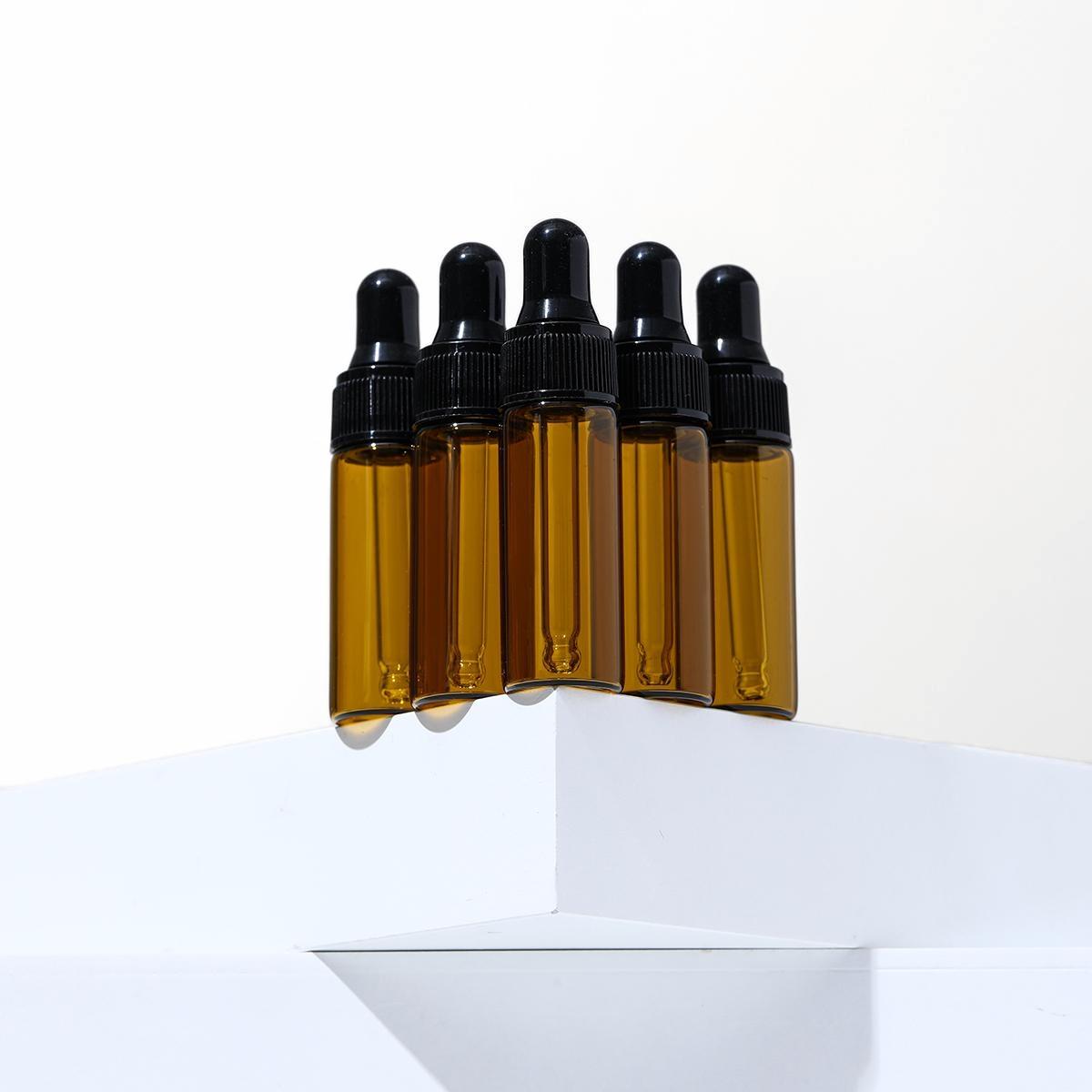 10 قطع من زجاجات قطارة الزجاج  - مراجعة Juice Bottle Dropper وسعره