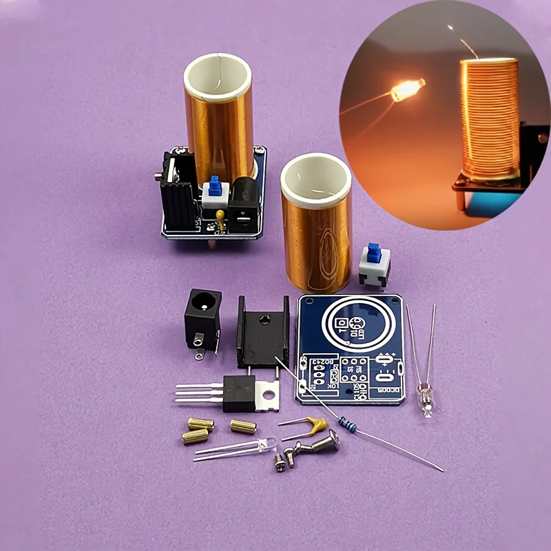 طقم لفائف تسلا صغير BD243 لتقو - مراجعة Coil Building Kit وسعره