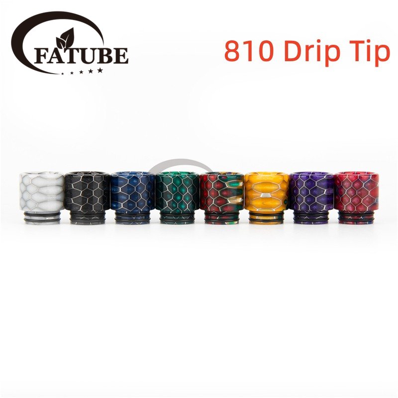 1 قطعة الراتنج 810 بالتنقيط تل - مراجعة Drip Tip Resin وسعره