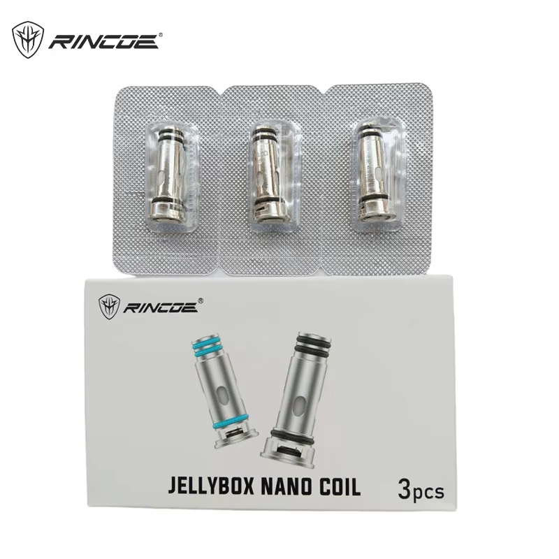 الأصلي Rincoe Jellybox نانو لف - مراجعة Vape Coil Replacement وسعره