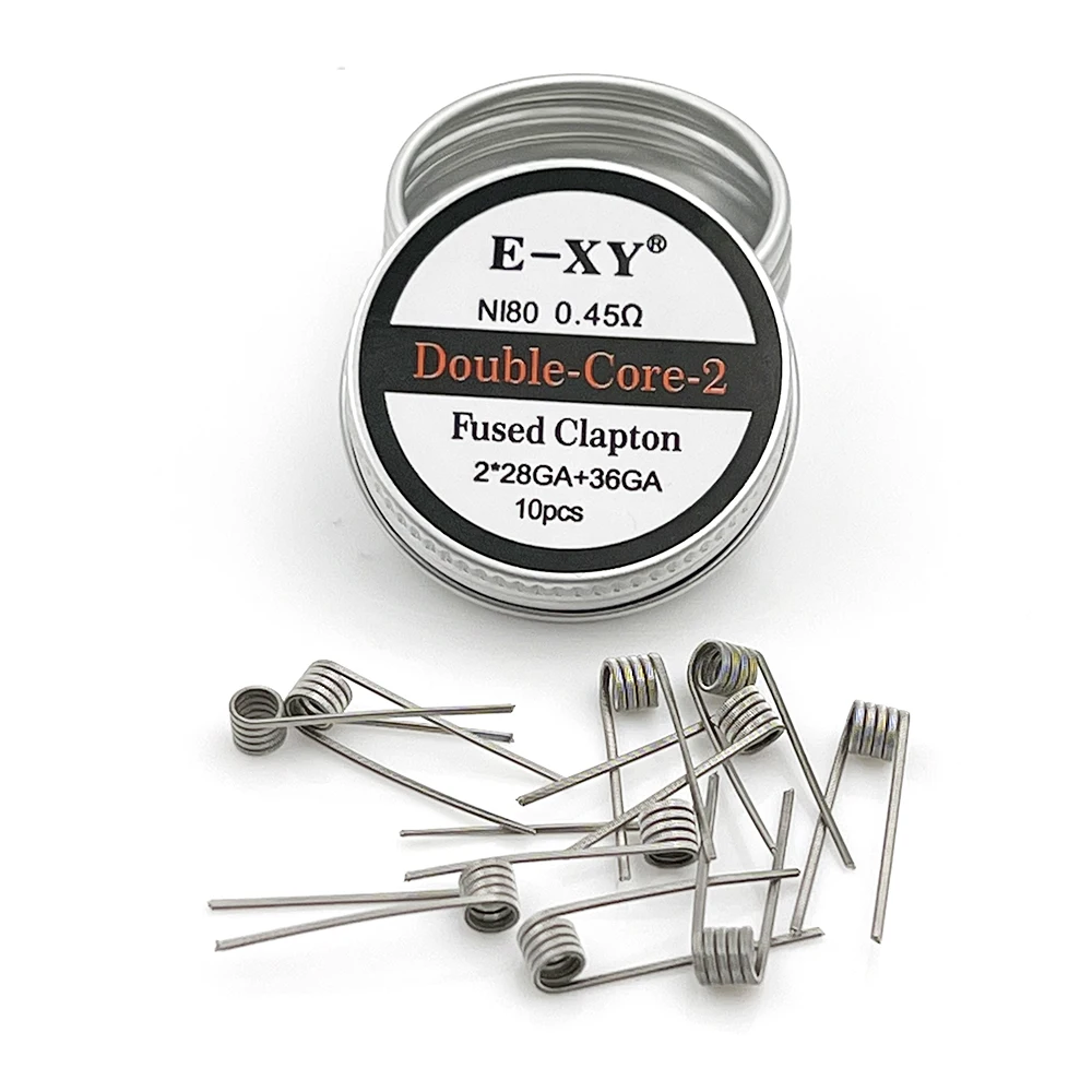 10 قطعة/صندوق Ni80 لفائف مسبقة - مراجعة Coil Building Kit وسعره