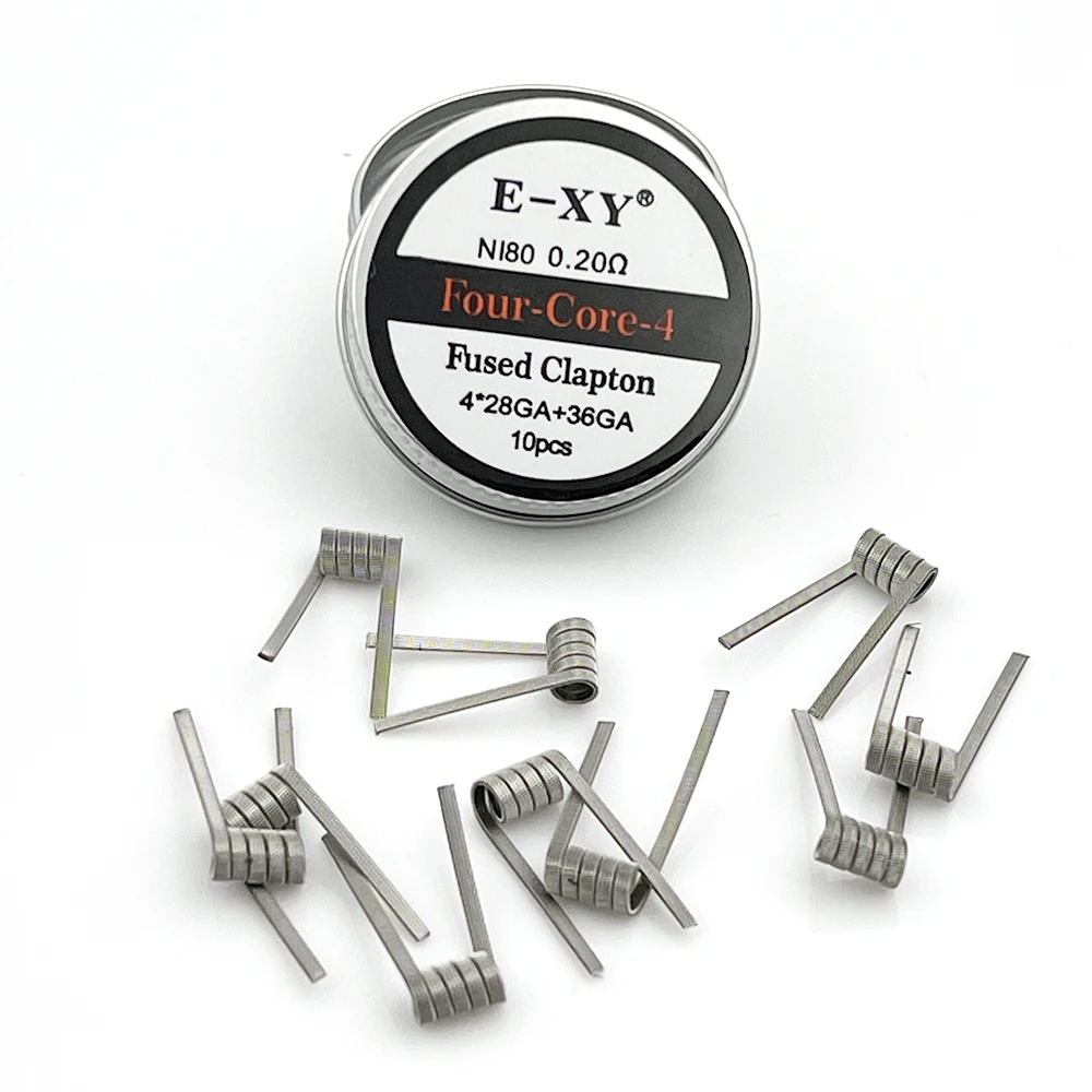 10 قطعة/صندوق Ni80 لفائف مسبقة - مراجعة Coil Building Kit وسعره